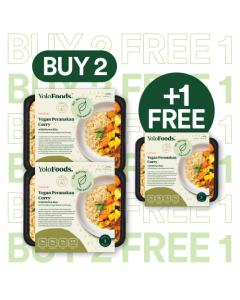 [B2F1 Promo] Vegan Peranakan Curry W/ Brown Rice And Curry Roasted Cauliflower - REG