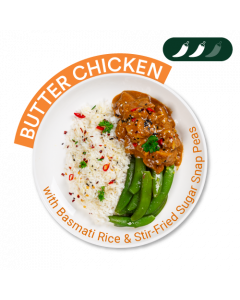 Butter Chicken with Coconut Basmati Rice, Sweet Snap Peas - REG
