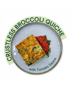 Crustless Broccoli Quiche