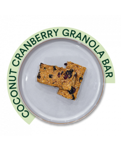 Coconut And Cranberry Granola Bar