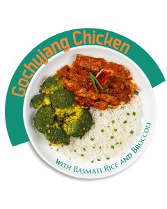 Gochujang Chicken with Basmati Rice and Broccoli - REG