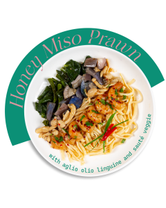Honey Miso Prawn 