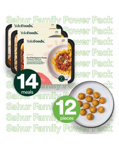 Sahur Family Power Pack (14 meals + 1 Snack)