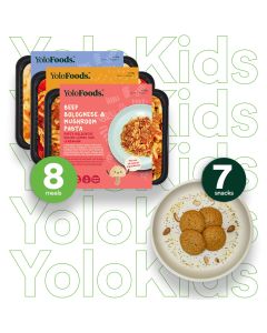 YoloKids Bundle Set (8 meals + Snacks)